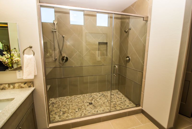 Wide Picture of Glass Shower